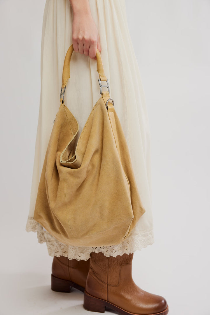 Suzie Suede Slouch Tote