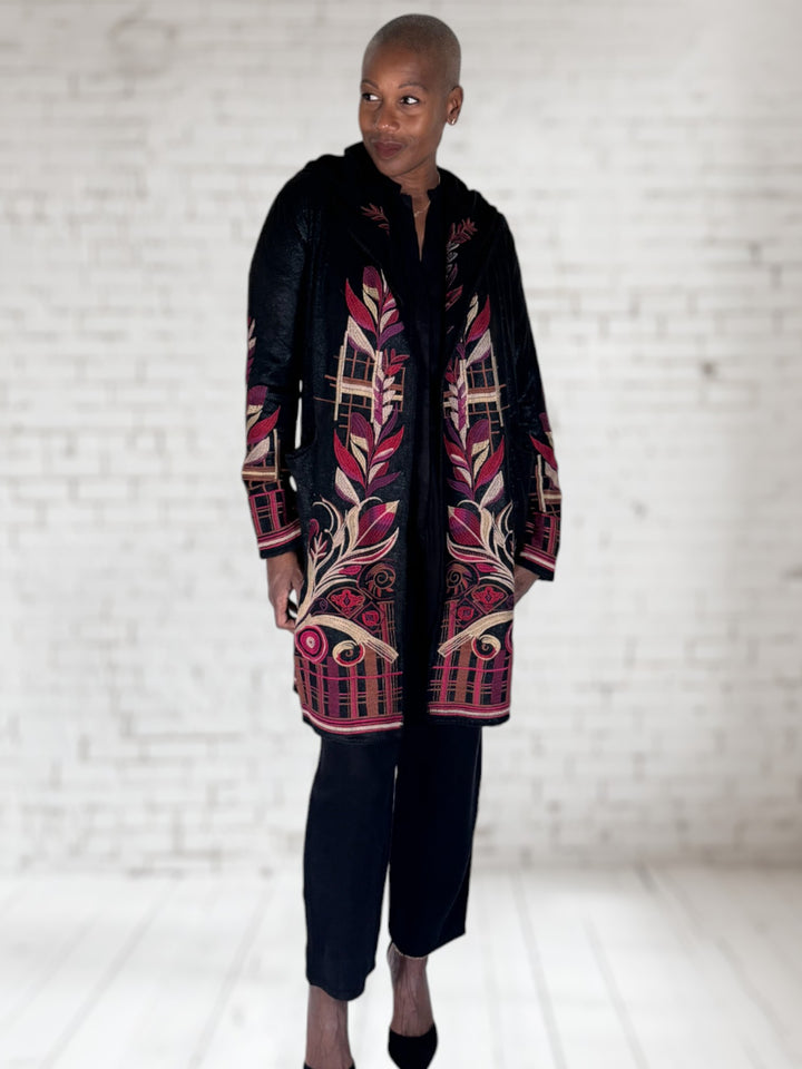 Biya Metallic Donne Duster