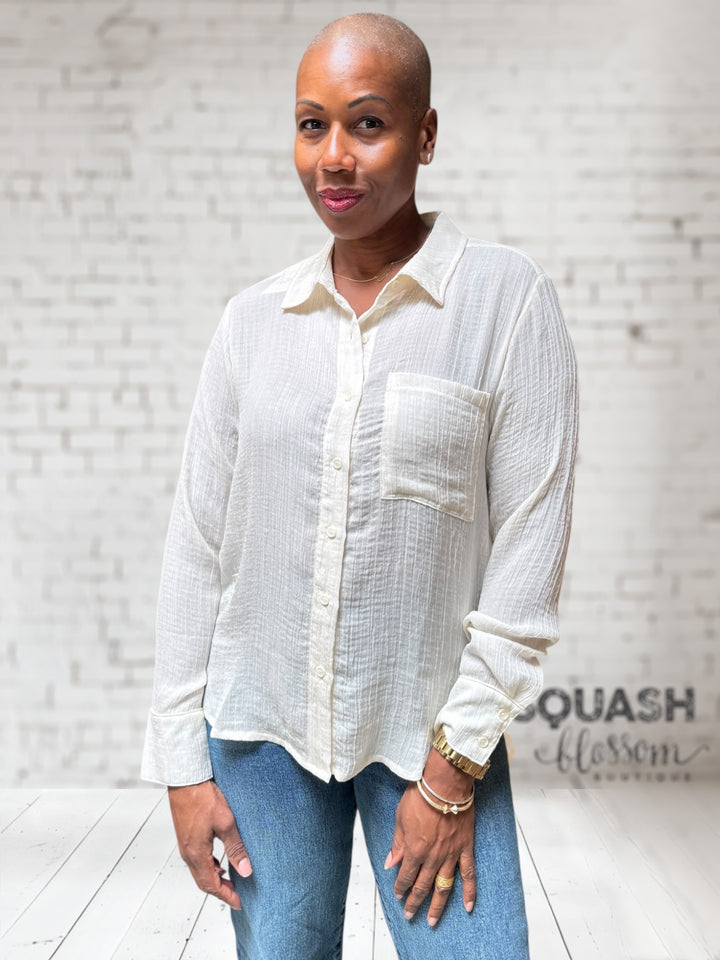 Long Sleeve Button Down