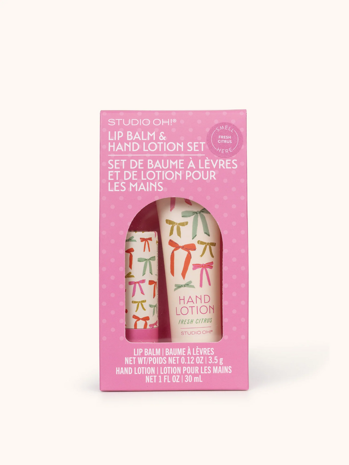 Lip Balm & Lotion Set