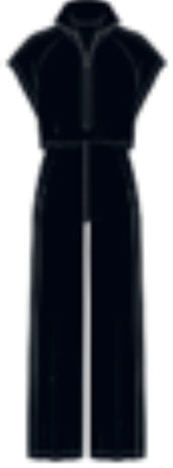 Air Essentials Pin tuck Zip Jumpsuit