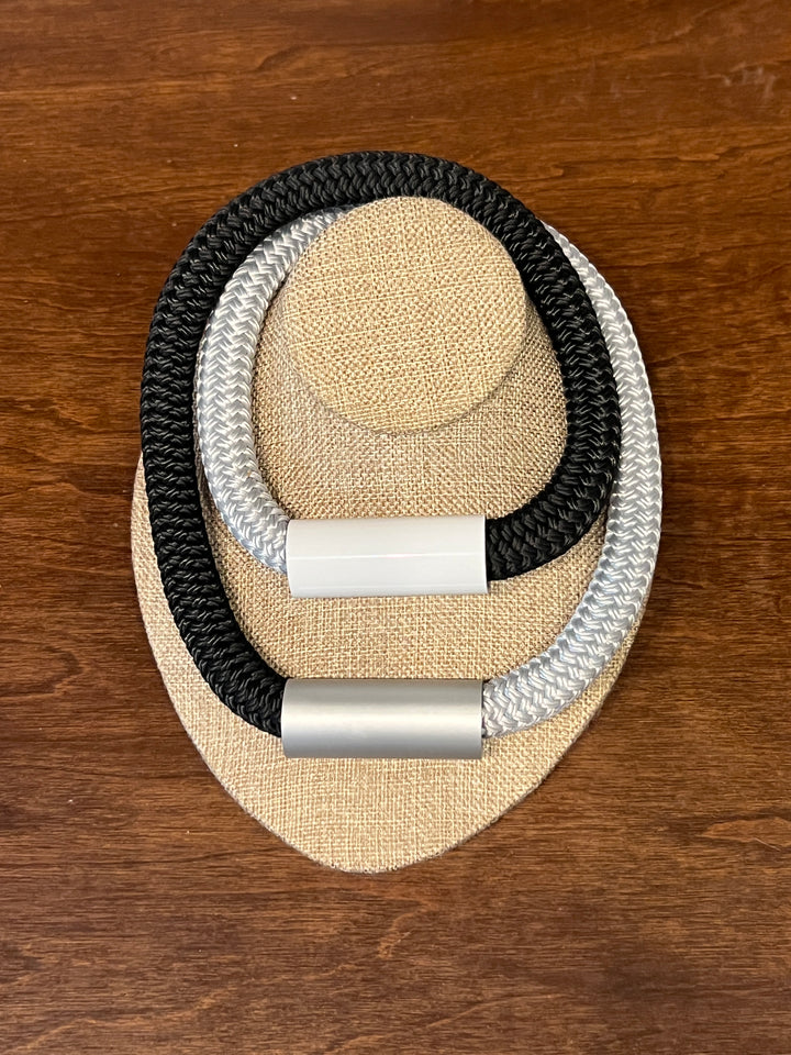 Aluminum Cylinder Necklace