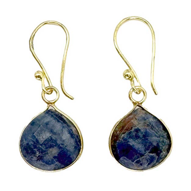 Semi Precious Stone Earrings