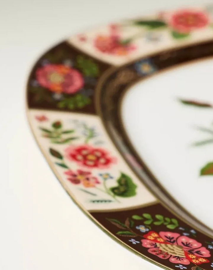 Gracie Large Porcelain Serving Platter