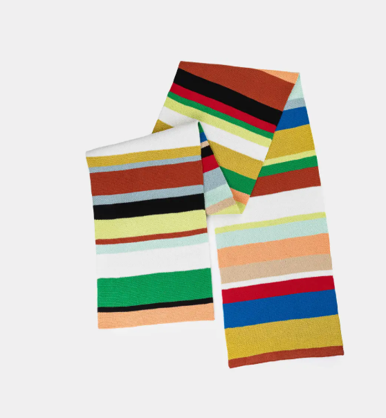 Multi Stripe Big Scarf