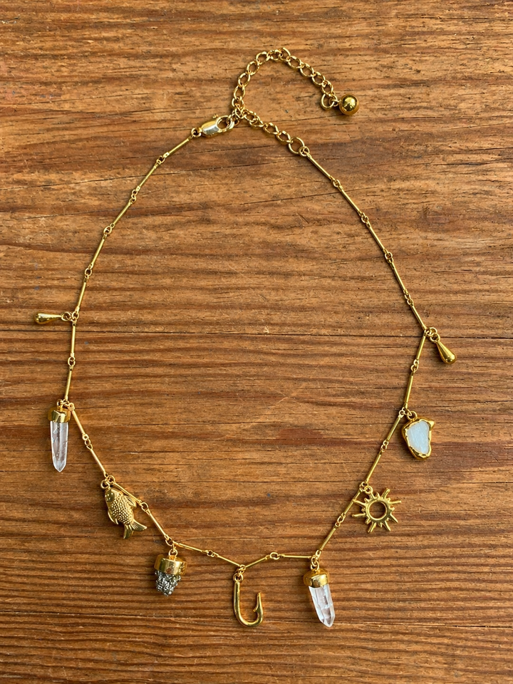 Aguas de Marco Charm Choker