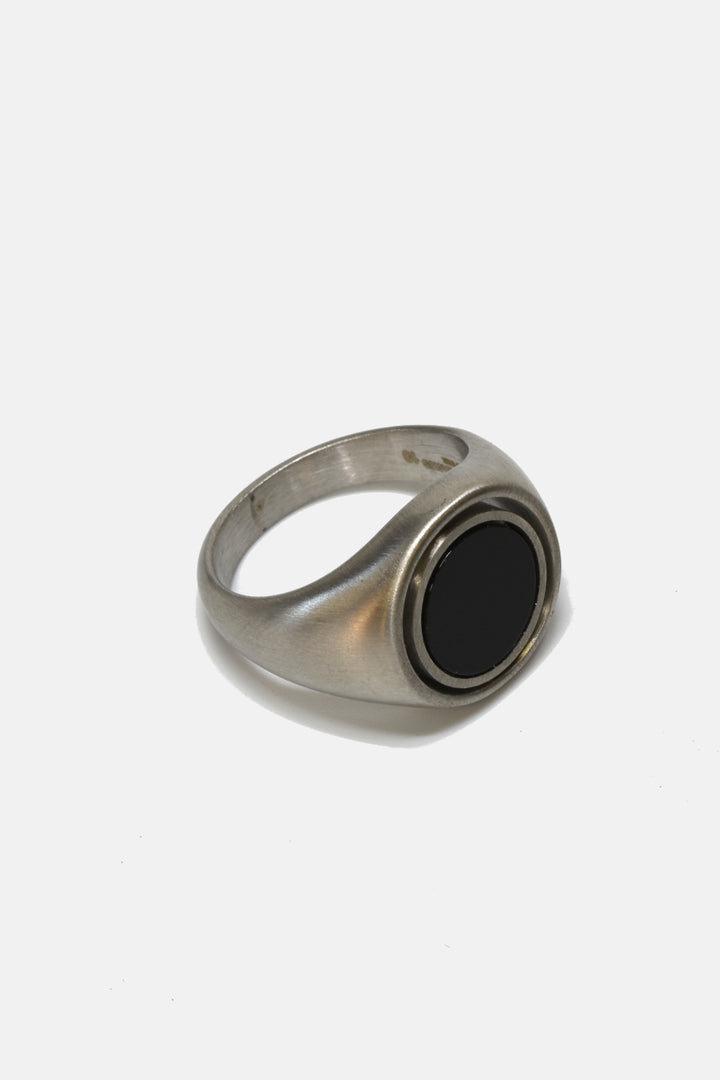 Reversible Onyx + Tiger Eye Ring