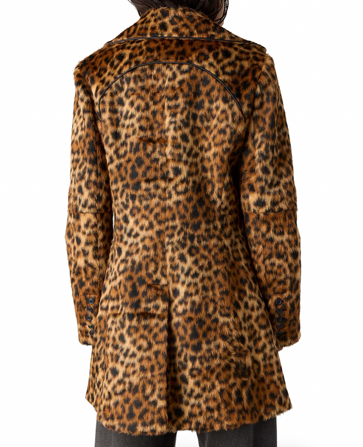 Delancy Leopard Lady Coat