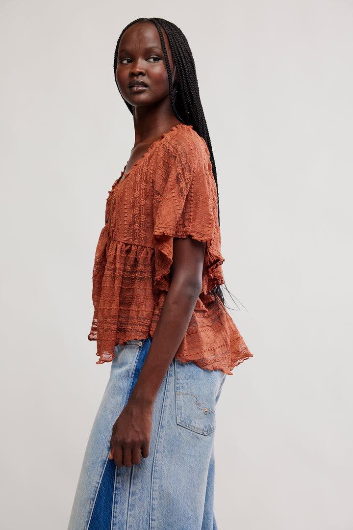 In Your Dreams Lace Top