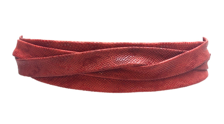 Textured Wrap Belt