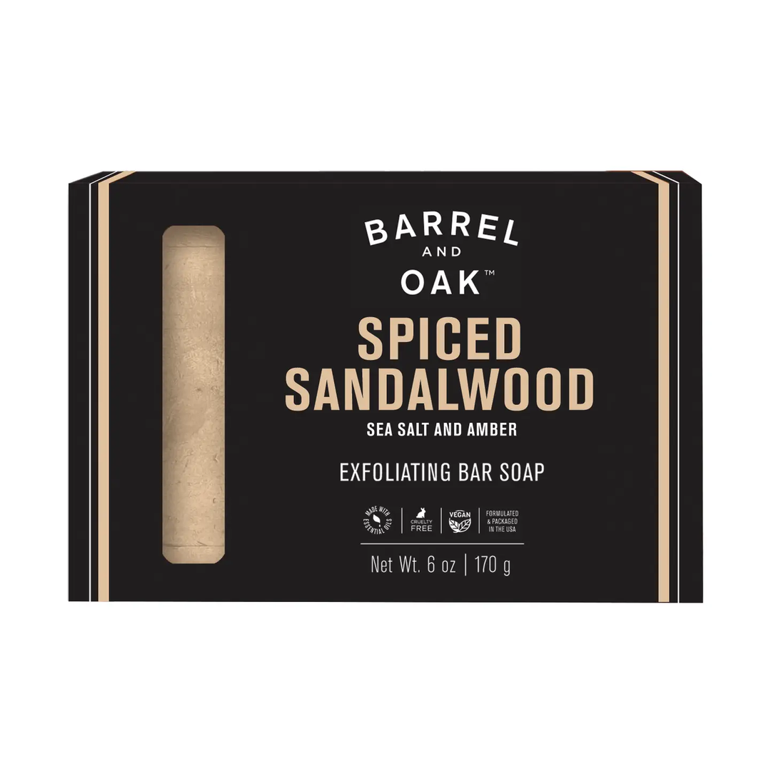 Oak Barrel Exfoliating Soap Bar 6oz