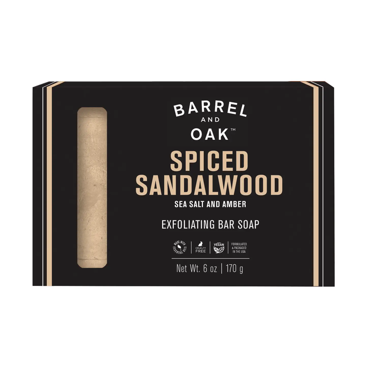 Oak Barrel Exfoliating Soap Bar 6oz