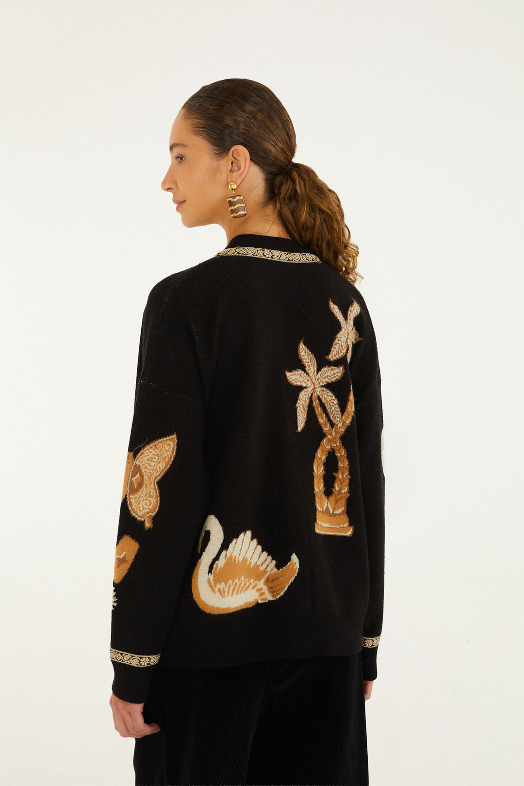 Vintage Sourvenirs Knit Cardi