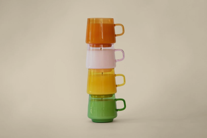 Glass Mug Candle