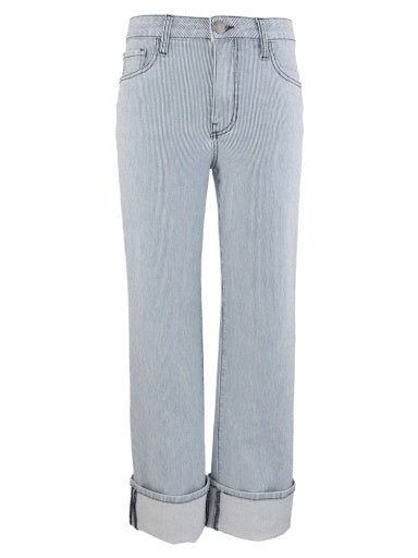 Fay Hi Rise Roll Hem Jeans