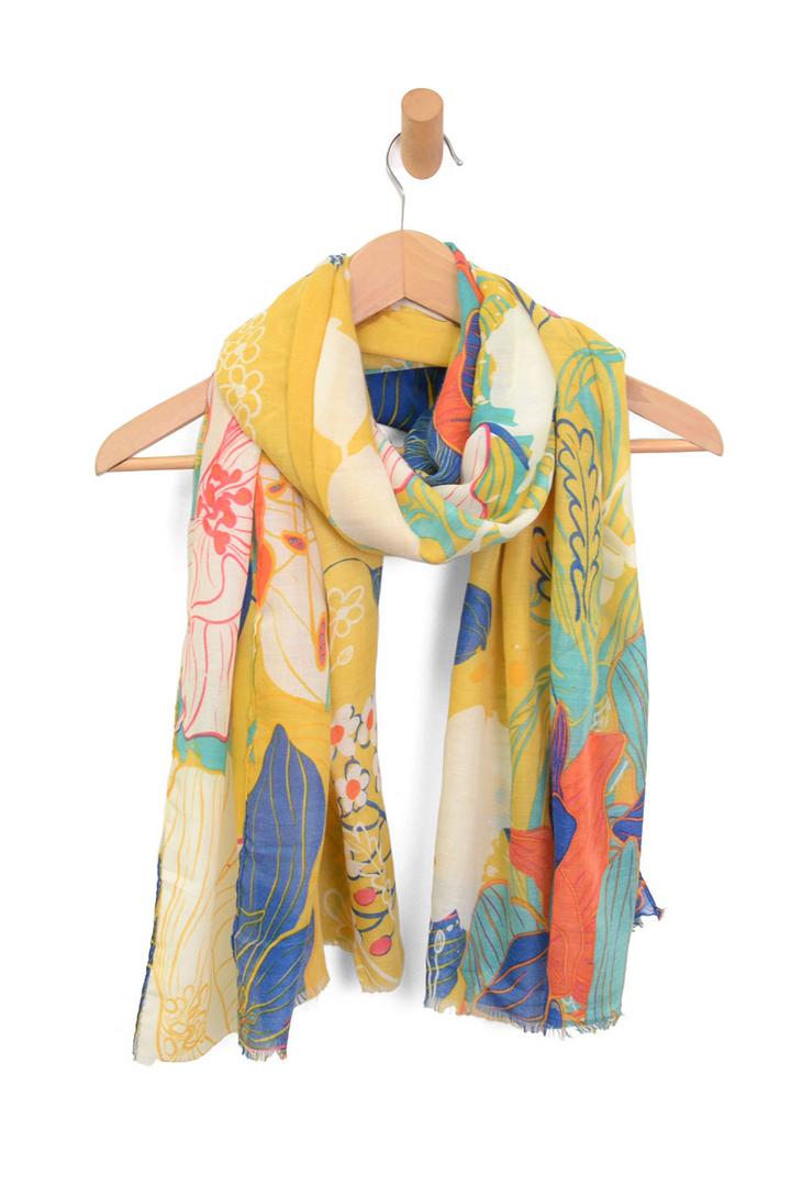 Dispersed Blooms Scarf