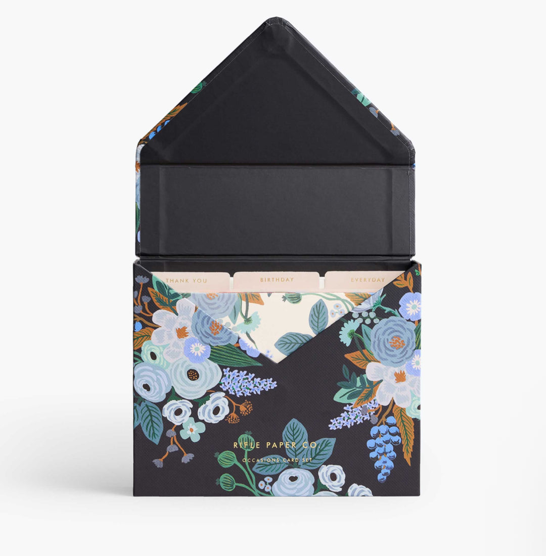 Mixed Florals Card Box