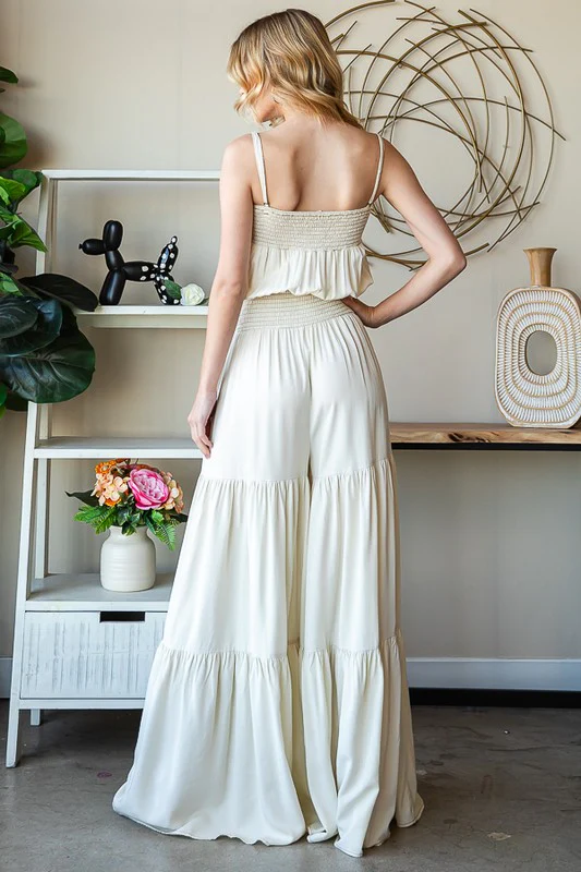 Mineral Ruffle Jumpsuit
